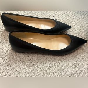 New Christian Louboutin pointed toe flats